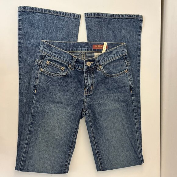 Buffalo David Bitton - Medium Blue Flare Jeans - Size 25 - Picture 8 of 9